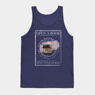 Reading Book, Book Lovers Tank Top